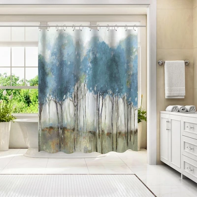 Americanflat 71" X 74" Shower Curtain Style 8 By PI Creative Art - Available In Variety Of Styles 1 Americanflat 71" X 74" Shower Curtain Style 8 By PI Creative Art - Available In Variety Of Styles
