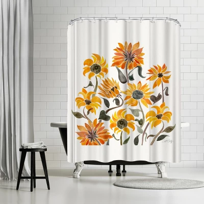 Americanflat 71" X 74" Shower Curtain Style 4 By Cat Coquillette - Available In Variety Of Styles 4 Americanflat 71" X 74" Shower Curtain Style 4 By Cat Coquillette - Available In Variety Of Styles - Image 4