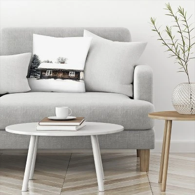Winter Decor By Tanya Shumkina Throw Pillow - Americanflat 2 Winter Decor By Tanya Shumkina Throw Pillow - Americanflat - Image 2