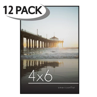 Americanflat Front Loading Picture Frame With Tempered Shatter-resistant Glass - Available In A Variety Of Sizes 1 Americanflat Front Loading Picture Frame With Tempered Shatter-resistant Glass - Available In A Variety Of Sizes