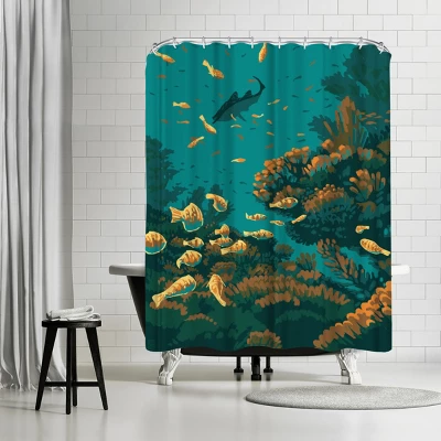 Americanflat 71" X 74" Shower Curtain Style 1 By Anderson Design Group 5 Americanflat 71" X 74" Shower Curtain Style 1 By Anderson Design Group - Image 5