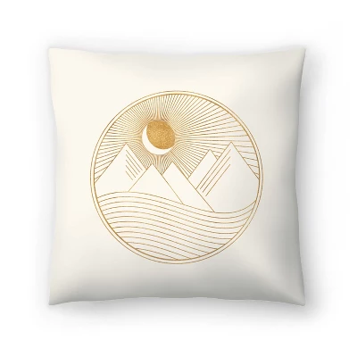 Golden Landscape By Modern Tropical Throw Pillow - Americanflat 5 Golden Landscape By Modern Tropical Throw Pillow - Americanflat - Image 5