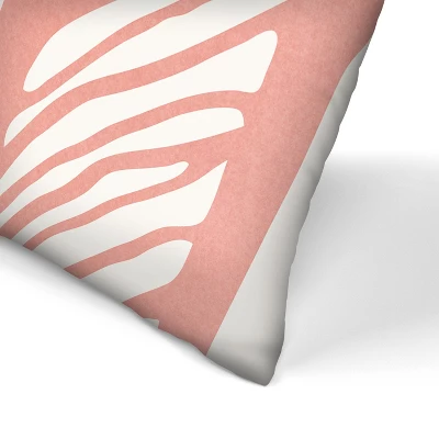 Large Leaf Study Ii By Modern Tropical Throw Pillow - Americanflat 1 Large Leaf Study Ii By Modern Tropical Throw Pillow - Americanflat