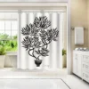 Americanflat 71" X 74" Shower Curtain Style 1 By Cat Coquillette - Available In Variety Of Styles