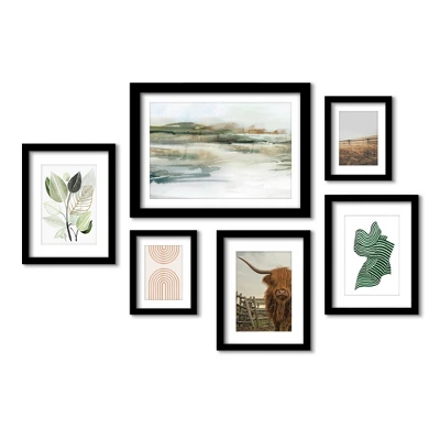 (Set Of 6) Framed Prints Gallery Wall Art Set Only For A Moment Coastal By PI Creative - Americanflat 5 (Set Of 6) Framed Prints Gallery Wall Art Set Only For A Moment Coastal By PI Creative - Americanflat - Image 5