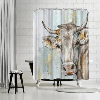 Americanflat 71" X 74" Shower Curtain Style 1 By PI Creative Art - Available In Variety Of Styles 8 Americanflat 71" X 74" Shower Curtain Style 1 By PI Creative Art - Available In Variety Of Styles - Image 8